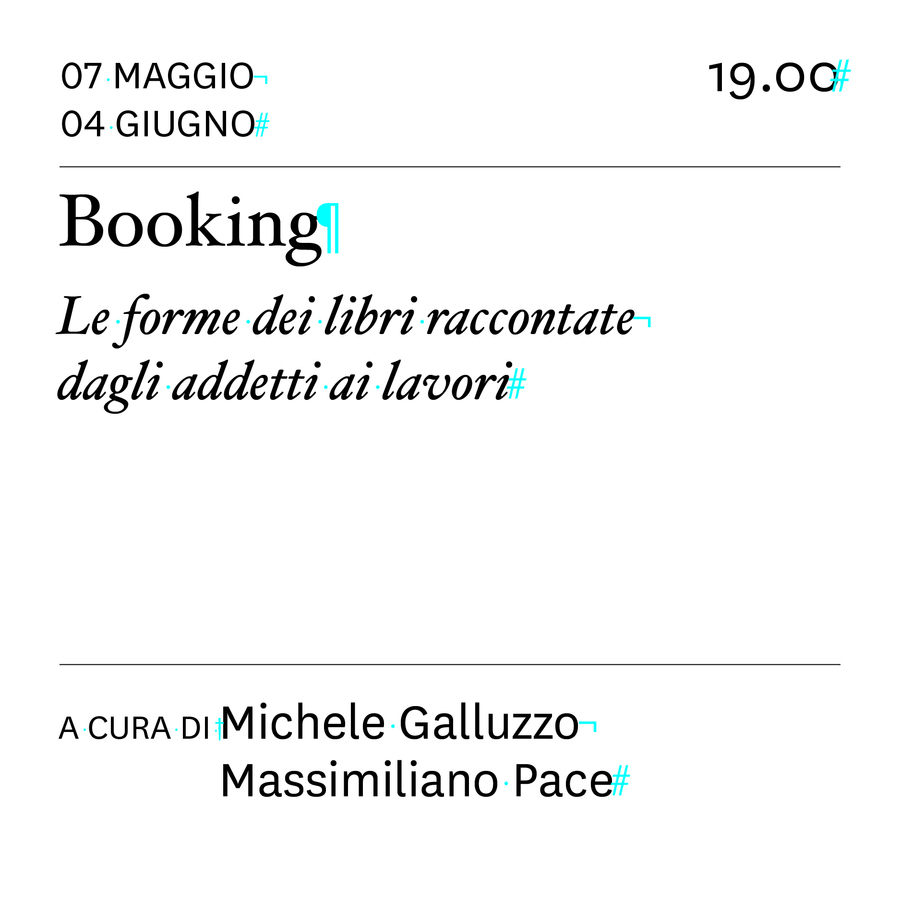 scaldasole-books-Booking. Le forme dei libri raccontate dagli addetti ai lavori