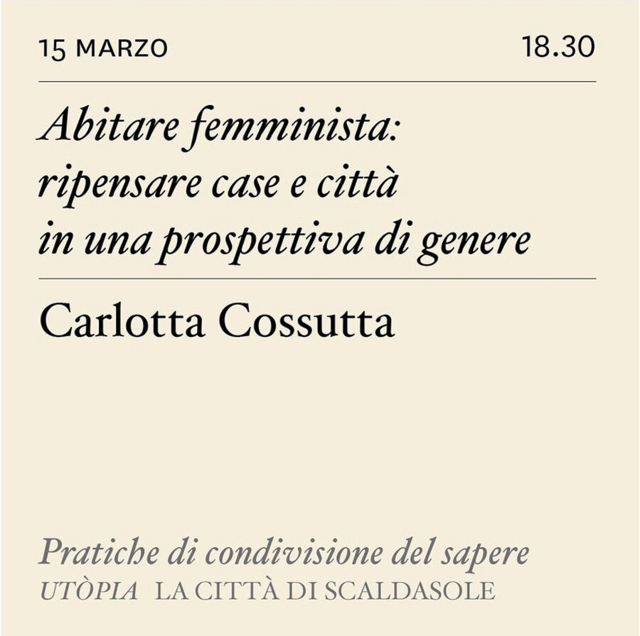 scaldasole-books-Pratiche di condivisione del sapere. Abitare femminista: ripensare case e città in una prospettiva di genere