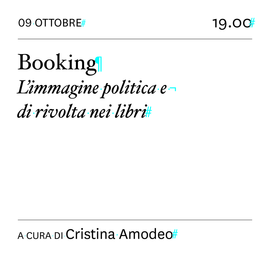 scaldasole-books-Booking. L'immagine politica e di rivolta nei libri